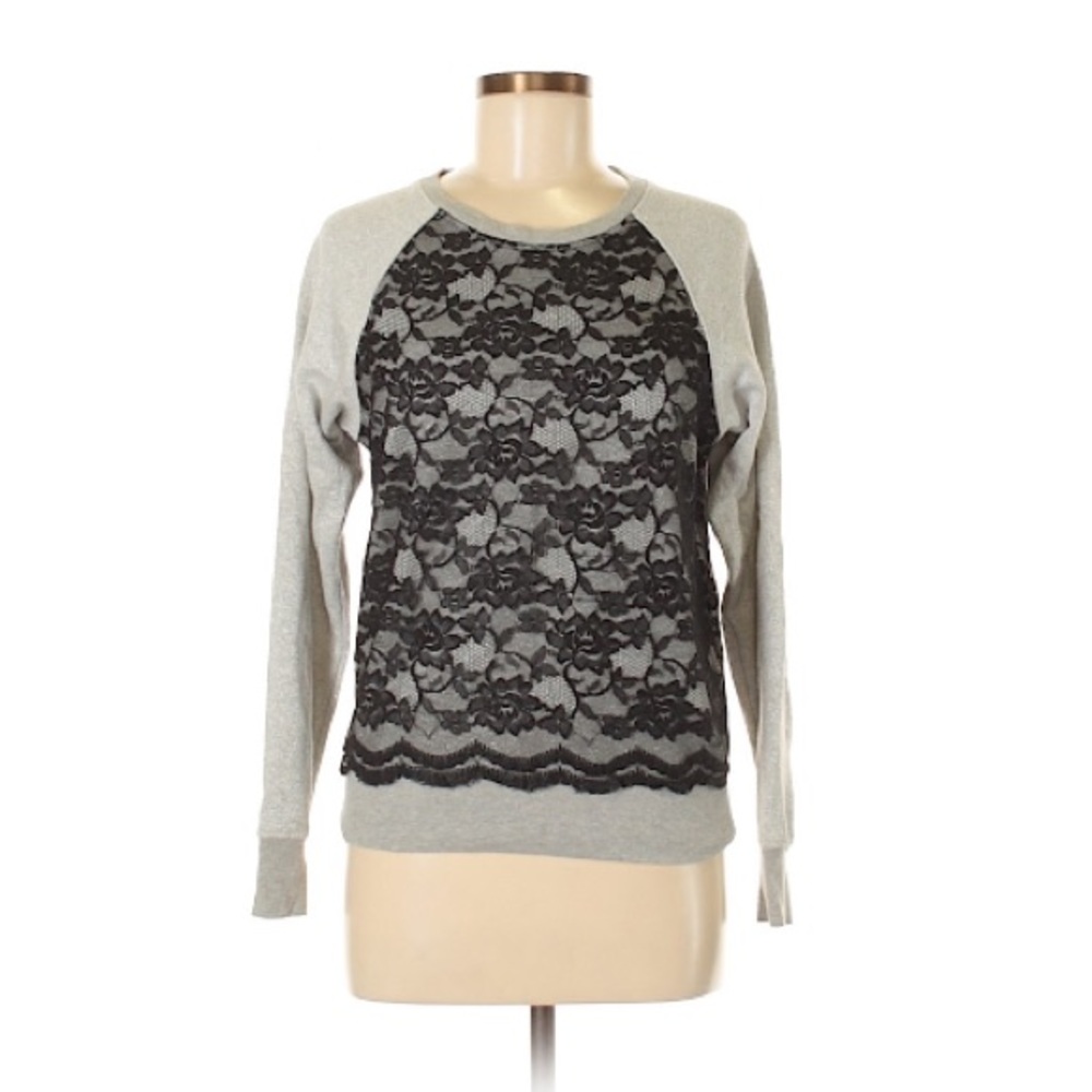 C&C California Lace Sweatshirt- Large